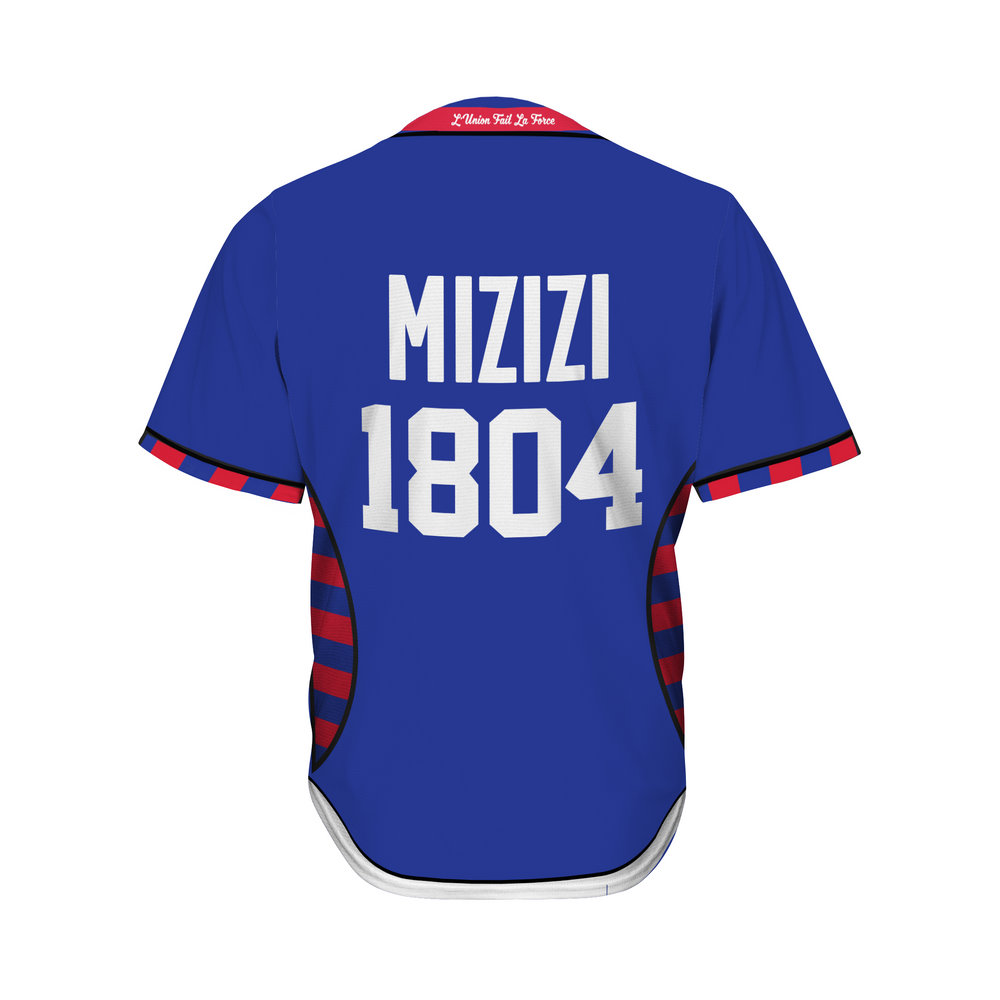 MIZIZI  Haiti Baseball Jersey