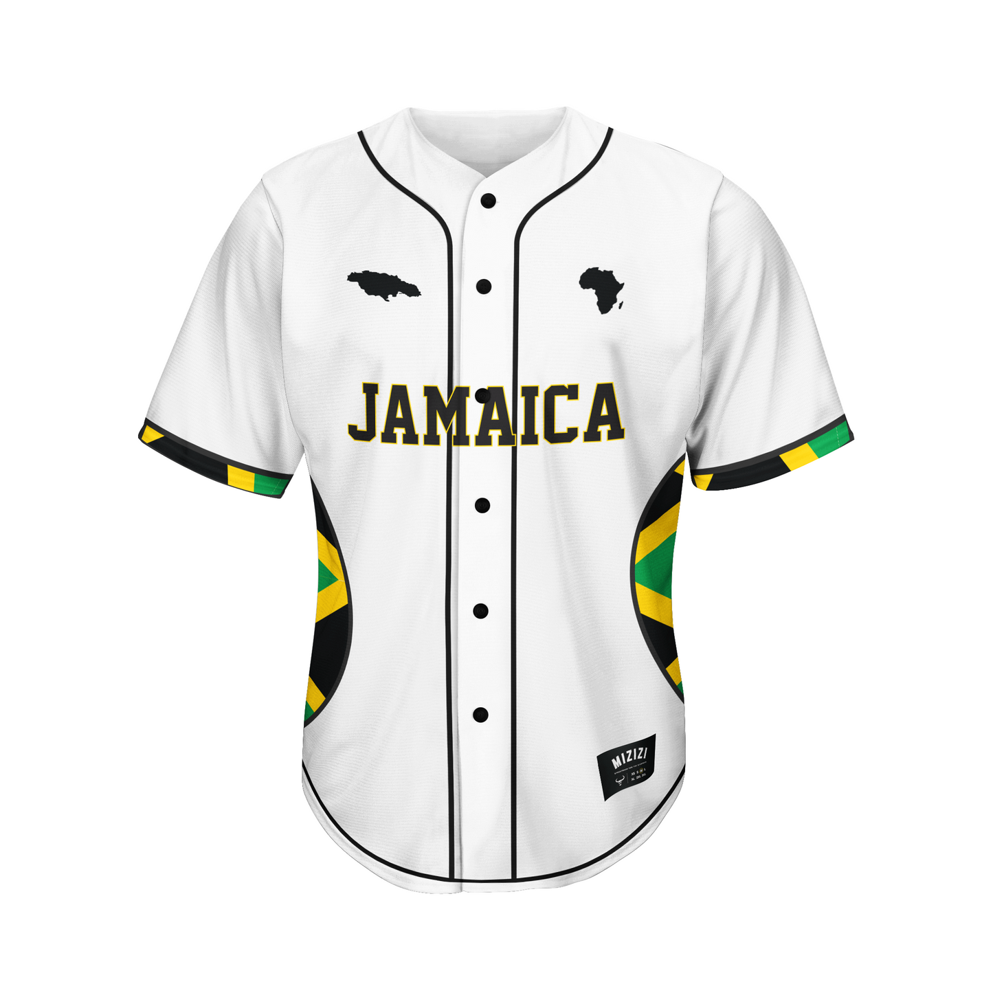 MIZIZI  Ghana Baseball Jersey