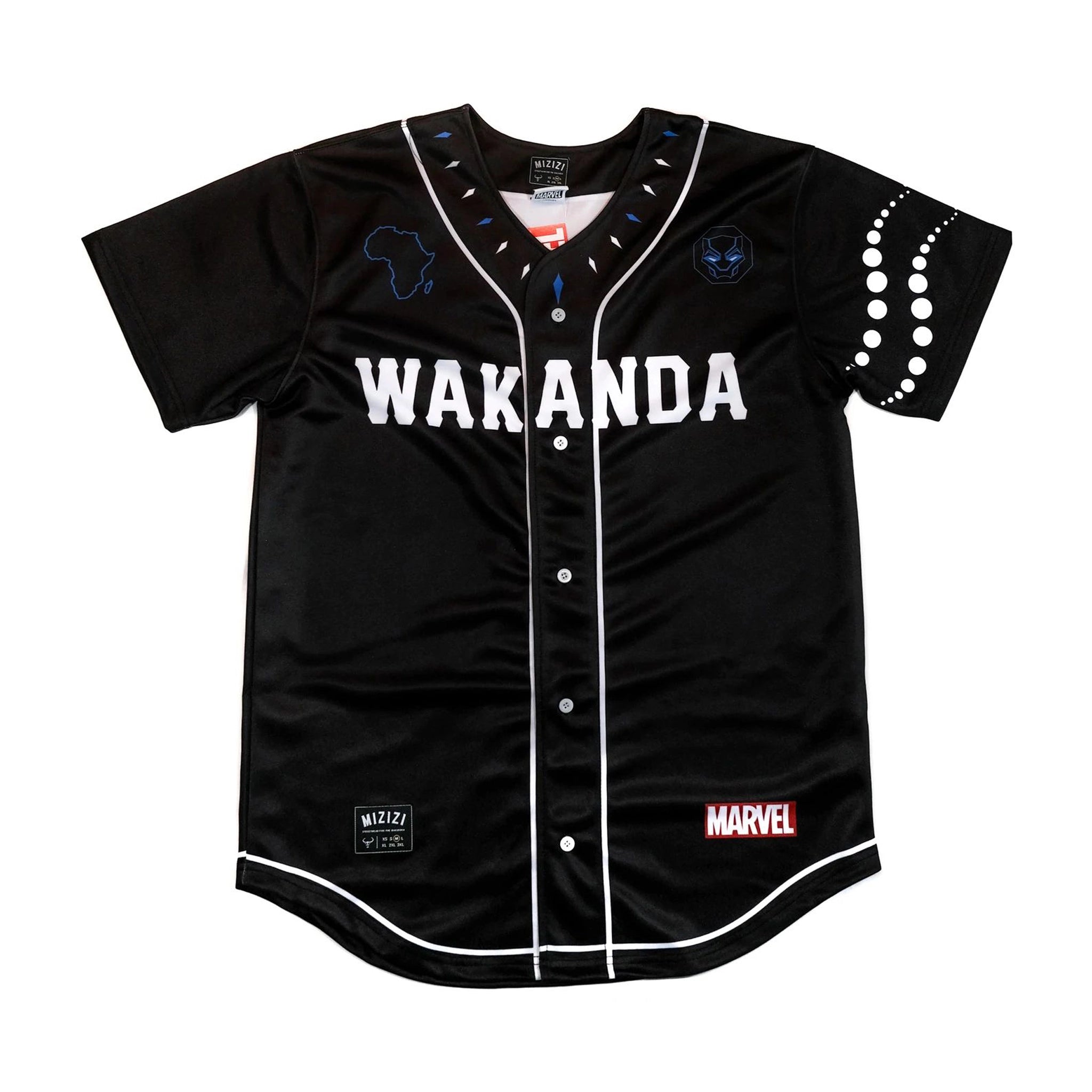 MIZIZ  Africa Baseball Jersey [Black] – MIZIZI